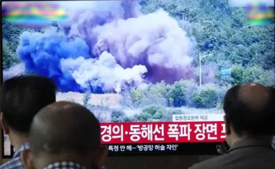 North Korea Blows Up Inter-Korean Roads in Symbolic Display of Anger