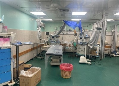 Israeli forces have detained male medical staff at the besieged Kamal Adwan hospital in northern Gaza, the enclave’s health ministry said.