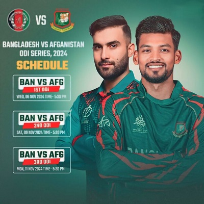 Bangladesh Afghanistan ODI series starts from 6th!